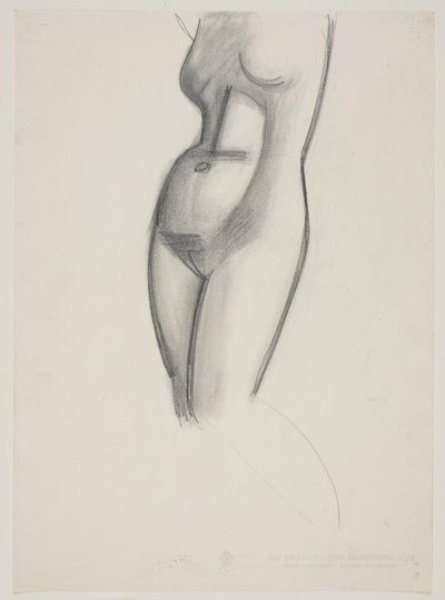 Modelka, torzo od Vilhelm Lundstrøm
