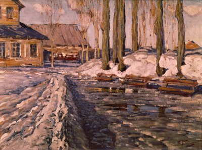 V carské zahradě Keizardarzu, 1914 od Vilhelms Purvitis