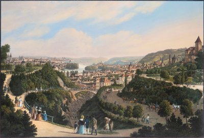 Nové Město, Vyšehrad a Smíchov, k.ú. 1830. od Vincenc Morstadt