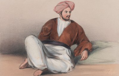 Poručík J C Haughton, 31. bengálská domorodá pěchota od Vincent (after) Eyre