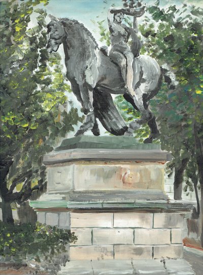 Art Barcelona, 1994, (akryl na plátně) od Vincent Alexander Booth