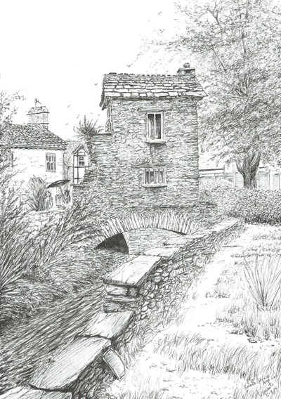 Bridge House Ambleside, 2019 od Vincent Alexander Booth