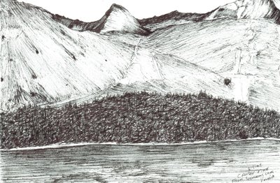 Causey Pike, 2005 od Vincent Alexander Booth