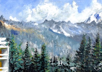 Panorama Crans, 2011 od Vincent Alexander Booth