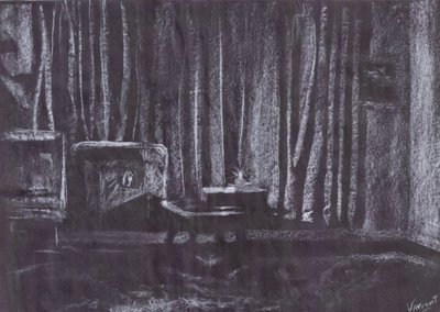 Záclony při světle svíček od Vincent Alexander Booth
