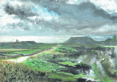 Gower Point, 1991, (akryl na plátně) od Vincent Alexander Booth