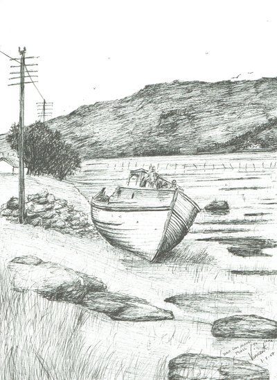Na půli cesty přes Isle of Mull, 2007 od Vincent Alexander Booth