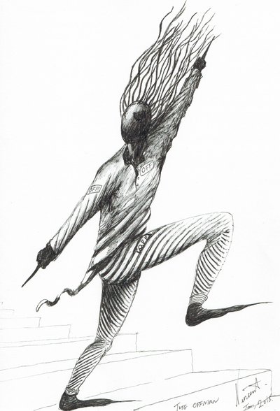 The OFF Man, 2018 od Vincent Alexander Booth