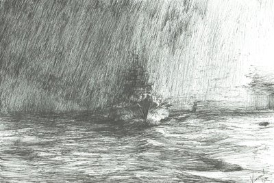 Tirpitz v arktických vodách 1943, 2009 od Vincent Alexander Booth