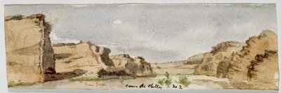 San Juan kaňon Dec racionální využití č. 2 (kaňon Dec racionální využití, Arizona), 1869-1871 (akvarel) od Vincent Colyer