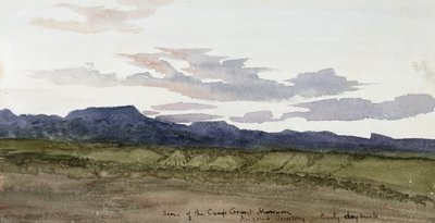 Scéna masakru v Camp Grant, Arizona od Vincent Colyer