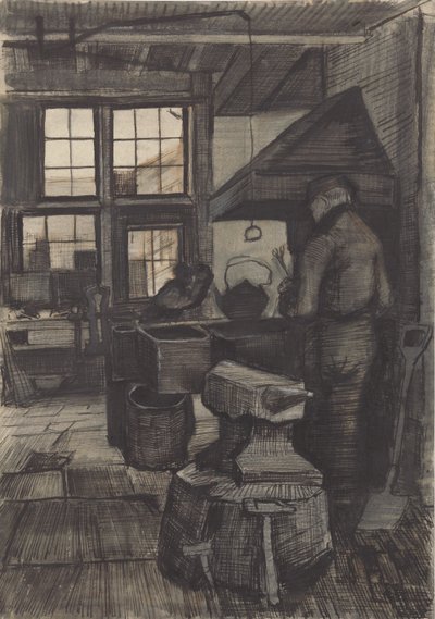 Forge, 1882. od Vincent van Gogh