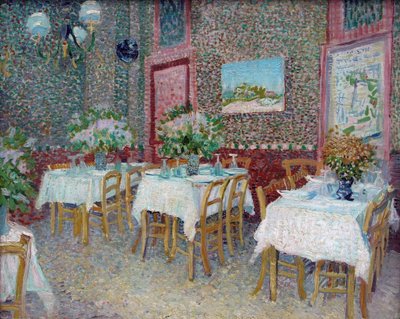 Interiér restaurace, 1887. od Vincent van Gogh
