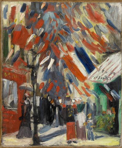 Party 14. července v Paříži 14. července v Paříži, 1886. od Vincent van Gogh