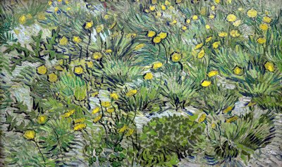 Pampelišky Pampelišky, 1889. od Vincent van Gogh