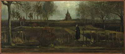 Farní zahrada v Nuenen na jaře, 1884. od Vincent van Gogh