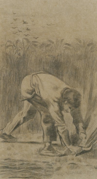 The Reaper after Millet, 1880. od Vincent van Gogh