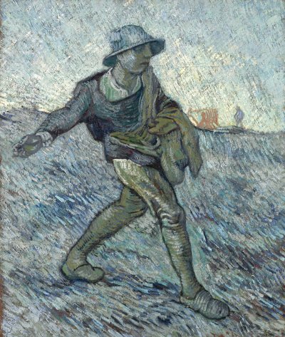 Rozsévač po prosu, 1890. od Vincent van Gogh