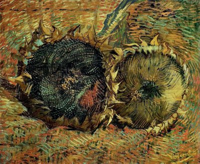 Dvě řezané slunečnice, 1887. od Vincent van Gogh