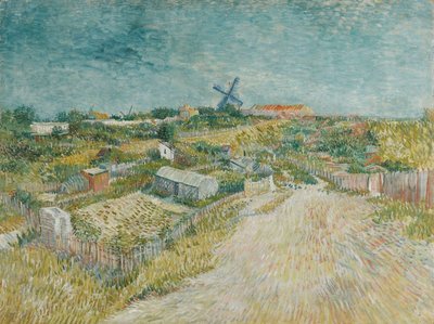 Zeleninové zahrady na Montmartru, 1887. od Vincent van Gogh