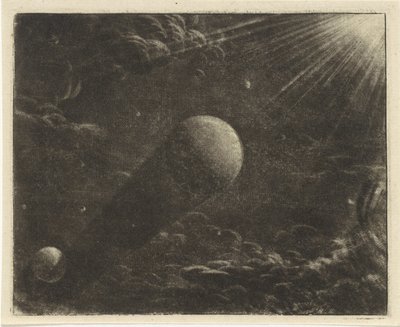 Zatmění Měsíce od Vincent Laurensz. van der Vinne (II)