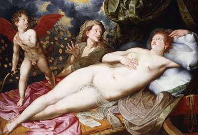 Danae, od Vincent Sellaer