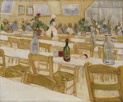 Interiér restaurace, 1887-88 od Vincent van Gogh