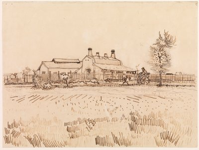 Továrna na dlaždice, 1888 od Vincent van Gogh