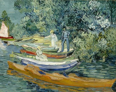 Na břehu řeky Oise v Auvers. 1890 od Vincent van Gogh