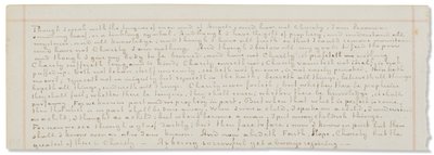 Autografní rukopis, přepisy biblických textů v angličtině od Vincent van Gogh