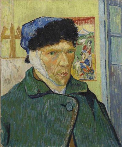 Autoportrét s obvázaným uchem, 1889. od Vincent van Gogh
