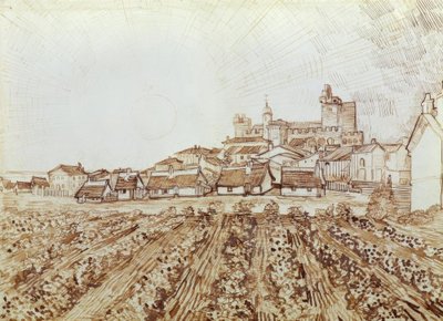 Pohled na Saintes-Maries od Vincent van Gogh