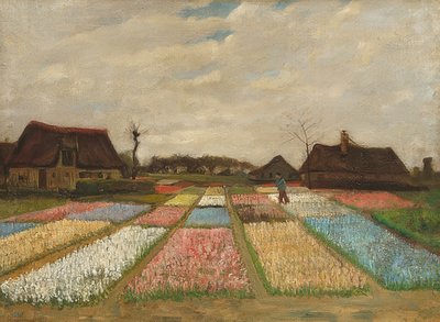 Květinové záhony v Holandsku. Kolem roku 1883 od Vincent van Gogh