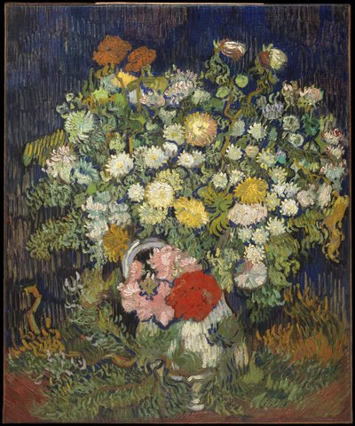 Kytice ve váze od Vincent van Gogh