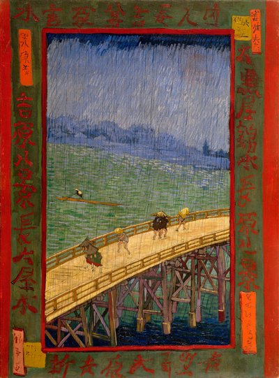 Most v dešti od Vincent van Gogh