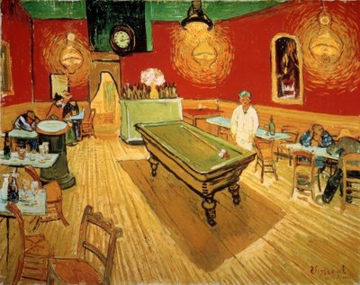 Noční kavárna na Place Lamartine v Arles od Vincent van Gogh