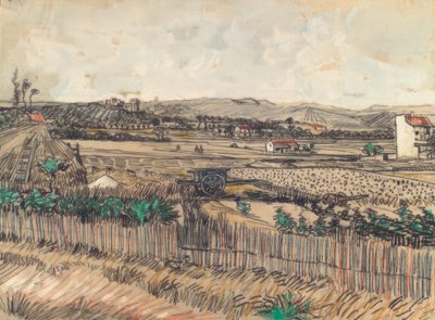 Modrý vozík od Vincent van Gogh