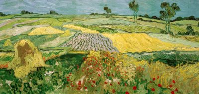 Auvers Plain od Vincent van Gogh