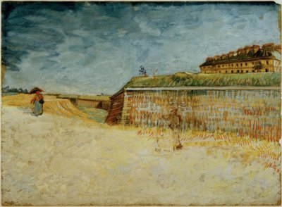Hradby Paříže od Vincent van Gogh