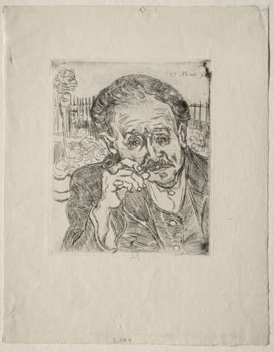 Dr. Gachet, 1890. od Vincent van Gogh