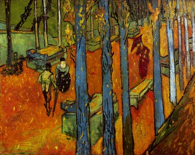 Padající listí (Les Alyscamps) od Vincent van Gogh