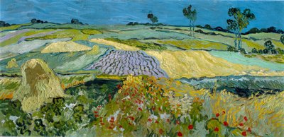 Pole u Auvers od Vincent van Gogh