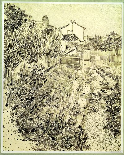 Zahrada květin, 1888 od Vincent van Gogh
