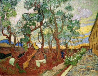 Zahrada nemocnice Saint-Paul od Vincent van Gogh