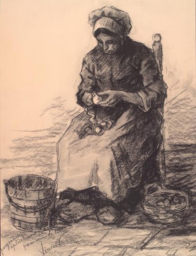 Škrabka na brambory od Vincent van Gogh