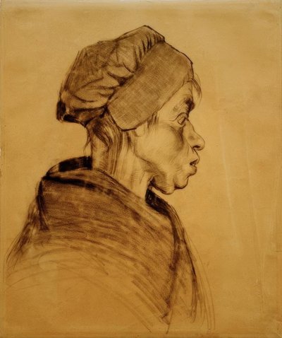 Hlava ženy od Vincent van Gogh