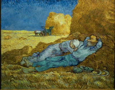 La meridienne or la sieste od Vincent van Gogh