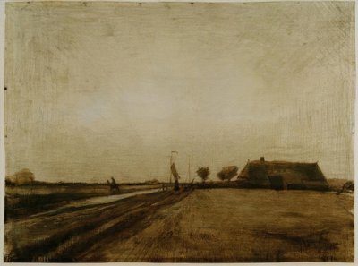 Krajina v Drenthe od Vincent van Gogh