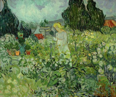 Marguerite Gachet ve své zahradě od Vincent van Gogh