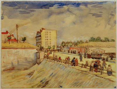 Pařížská městská brána od Vincent van Gogh